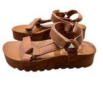 REEF Cushion Rem Hi Sandals Cognac Size 8.5 NWT Photo 2