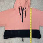 Ivy Park  Hooded Cropped Lightweight Jacket Dusty Pink S Photo 9