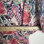 Maeve Anthropologie siya kimono dress Abstract Boho V Neck size 2 flowy Photo 8