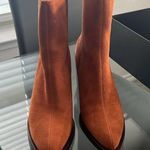 Coach Prestyn Ankle Booties in Burnished Amber, Leather Suede Boots NEW in Box! Photo 8