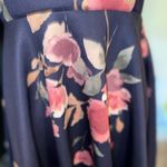 Trac Orange Pink Fit and Flare Mini Dress V Photo 2