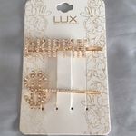 Luxe New Gold & Crystals Drippin $ Money Bobby Pins Photo 0
