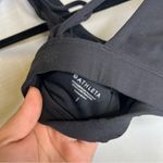 Athleta ‎ | Size Small Black Sports Bra Athletic Workout Photo 4