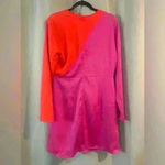 Dee Elly Women’s Pink&Orange  Dress Photo 2