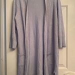 Jones Studio Light Blue Long Elbow Sleeve Cardigan S Photo 7