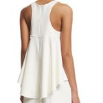 Milly NWT Sleeveless Italian Cady Trapeze Flowy Beige Tan Blouse Top Photo 1