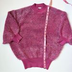 Anthropologie  Maeve Pink Fuzzy Sweater Size XXS Photo 8