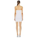 Alexis  Giasa Dress in White Medium New Womens Knit Strapless Cocktail Photo 1