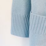 NEW NakedCashmere Tory Cashmere Open Cardigan Cloud Blue Size L Photo 9