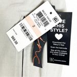 NEW INC wide leg curvy fit tan beige stretchy pull on pants Y2K style size 2 Photo 5