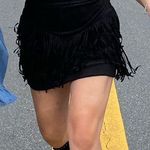 Francesca's Western Fringe skirt Photo 7