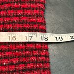 Ann Taylor Textured Red Midi Dress Photo 12