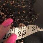 JBS Black Rose Gold Sparkle Blouse Size 3X Red Photo 12