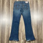 True Religion Y2K Grunge Low Rise Flare Bobby Jeans Women’s Size 28 x 32 Photo 2