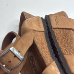 Birkenstock Lola Wedge Papillio Leather Sandal Wedge S-359 Sz 38 Narrow Photo 3