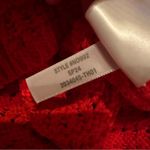 Madewell  Crochet-Knit Crewneck Sweater Sleeveless‎ Tank in  Crushed Watermelon Photo 8