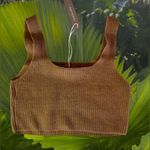 Everlane Women's Brown Square Neck Sleeveless Pullover Tank Top Size S Photo 3