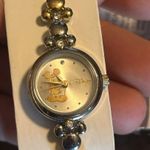 Disney  Gold-Toned Crystal Accent Bracelet Watch Photo 3