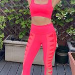 Free People FP Good karma HOT Pink Set Photo 0