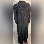 ZARA  Black and White Long Sleeve Dress Photo 6