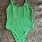H&M  Green One-Piece Swimsuit Photo 0