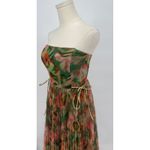 Hutch  Costella Pleated Floral Tulle Gown Strapless Size 10 Photo 7