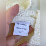 Dreamers  cable sweater dress ML Photo 10