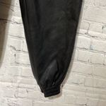 Trendy Faux Leather Jogger XS Black Photo 6