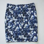 MM.LaFleur NWT Cobble Hill in Blue Ivory Floral Cotton Pencil Skirt 1+ Photo 3