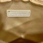 Rachel Pally  Reversible Fold Over Clutch Bag Floral Canvas Cream Faux Leather Photo 4