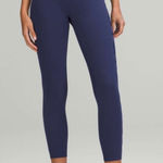 Lululemon Align High Rise Graphic Logo Leggings Night Sea Size 8 Photo 0