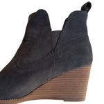 Blondo EUC  Leather Irving Wedge Ankle Boots Grey Size 8 1/2 Photo 1