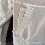 Athleta  jacket soft Tan Farallon Bomber Jacket small Performance Pockets Zip Photo 6