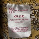 No Boundaries  Hi-Low Sundress Ditsy Floral Print Dress Gold Juniors XXL 19 Photo 10