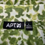 Apt. 9  soo cute green and white print blouse! Photo 6