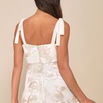 Lulus  Mini White Floral Dress Photo 1