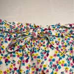 a.n.a . Floral Print Shorts with Tie-waist (Large) Photo 1