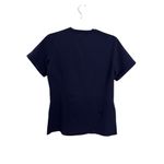 FIGS  Scrub Top Womens XS Cayo Popover Navy Blue Short Sleeve V-Neck TW2012 Photo 1