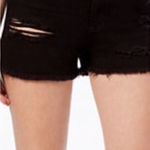 sts blue  black distressed cut off denim shorts 28 Photo 0