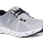 On Cloud 5 Waterproof Women Size 10 Running Shoes Gray Black Activewear Walking Photo 0