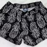 Lauren James Black & White Pineapple Shorts Photo 0