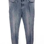 ALL SAINTS Grace Black Wash Split Fray Hem Jeans, Size 32 Photo 11