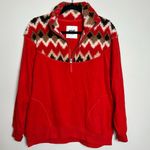 Aerie  Hometown Holiday Quarter Zip‎ Oversized Sweatshirt Size XS Photo 1