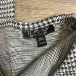 Topshop Houndstooth Embroidered Floral Mini Dress Photo 2