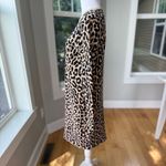 J. Crew Factory Leopard Print Knit Long Sleeve Sweater Dress Beechwood Leo Small Brown Photo 11