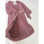 MISA Los Angeles NWT  Teget Draped Mini Cocktail Dress Mauve Wedding Size XS Photo 2