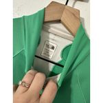 The North Face  Women’s Flash Dry Athletic Pullover Green & White Medium Photo 3