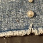 Tinseltown Light Blue Pearl Denim Skirt Photo 2