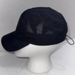 Athleta Athletic Minimalist Cap Strap Back Black Ventilated Running Athletic Hat Photo 0