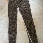 R13  Allison skinny Leopard Print Pants Photo 2
